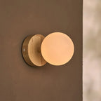 Richella cordless wall lamp mounted in hallway setting