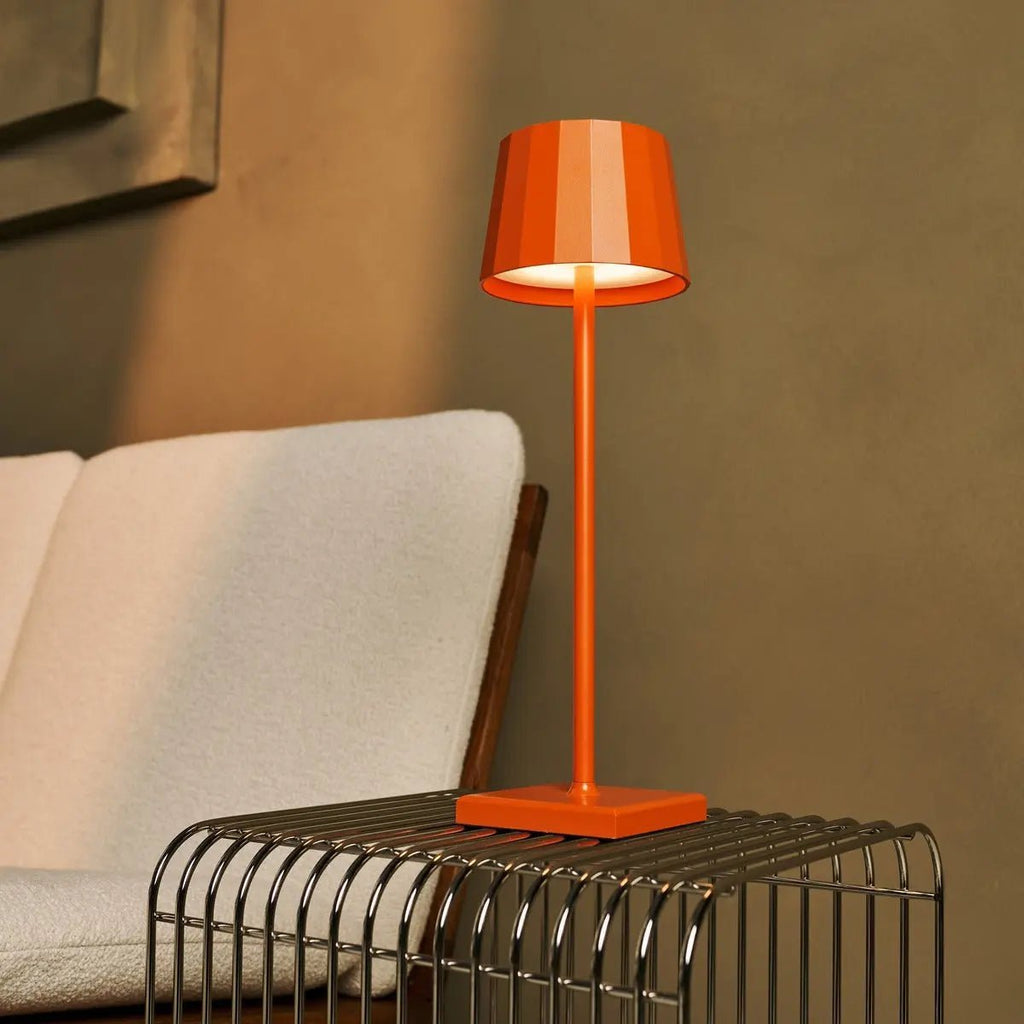 Wouter cordless lamp in bedroom bedside setting