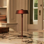 Luca Bronze Metal Rechargeable Touch Table Lamp