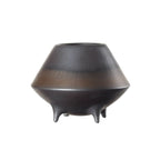 Otaru S Bronze-to-Black Ceramic Sculptural Bowl