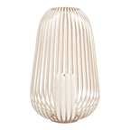 Stoense Beige Metal Open Cage Lantern