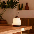 Liv cordless lamp on dining table setting
