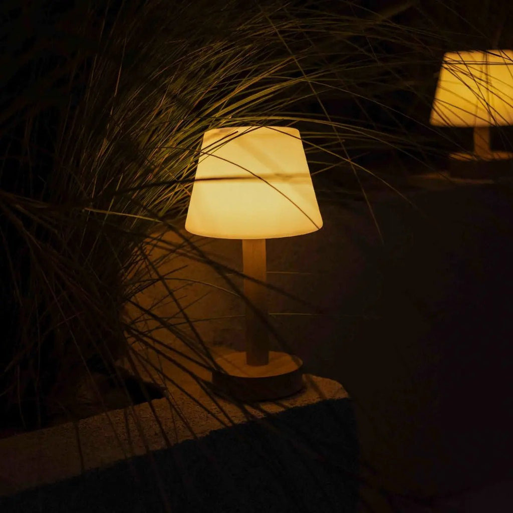 Zoe cordless lamp candlelight mode warm low light