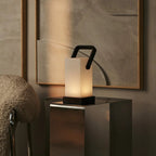 Harper cordless lamp overhead view