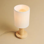 Boris rubberwood lamp in classic interior styling