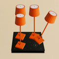 Wouter blossom orange cordless lamp and Amstel Dock Professional Set