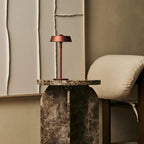 Luca Bronze Metal Rechargeable Touch Table Lamp