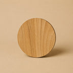 Lou Light Brown Rubberwood Cordless Rechargeable Wall Lamp