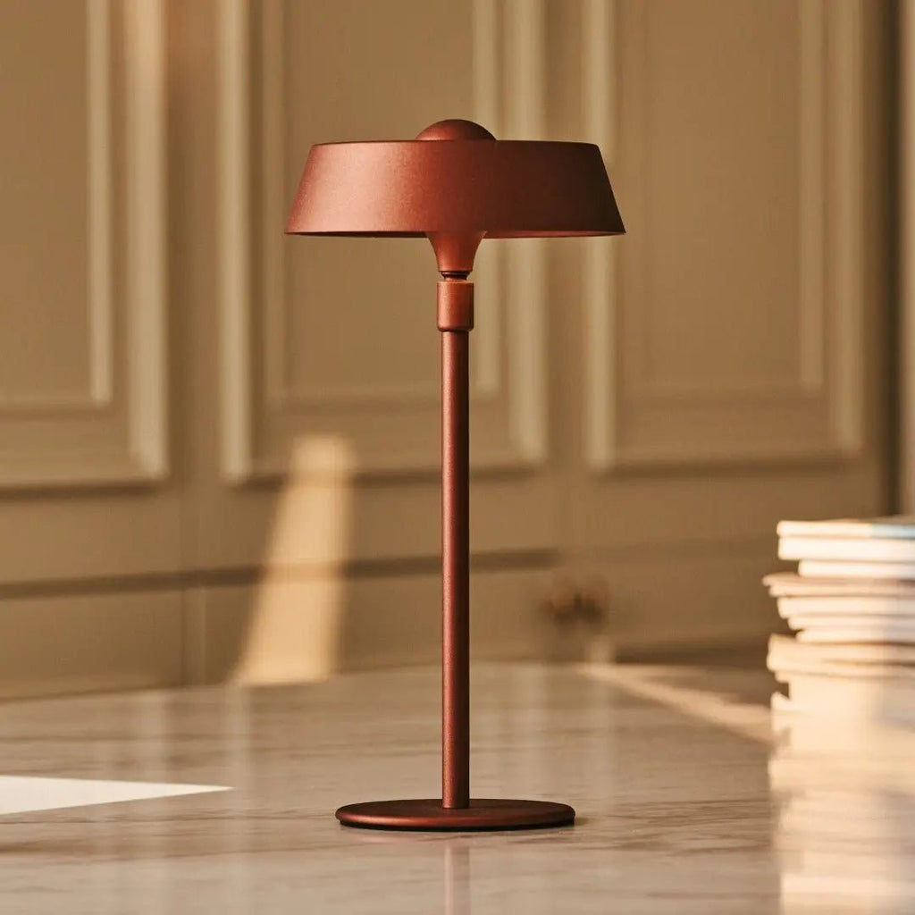 Luca Bronze Metal Rechargeable Touch Table Lamp