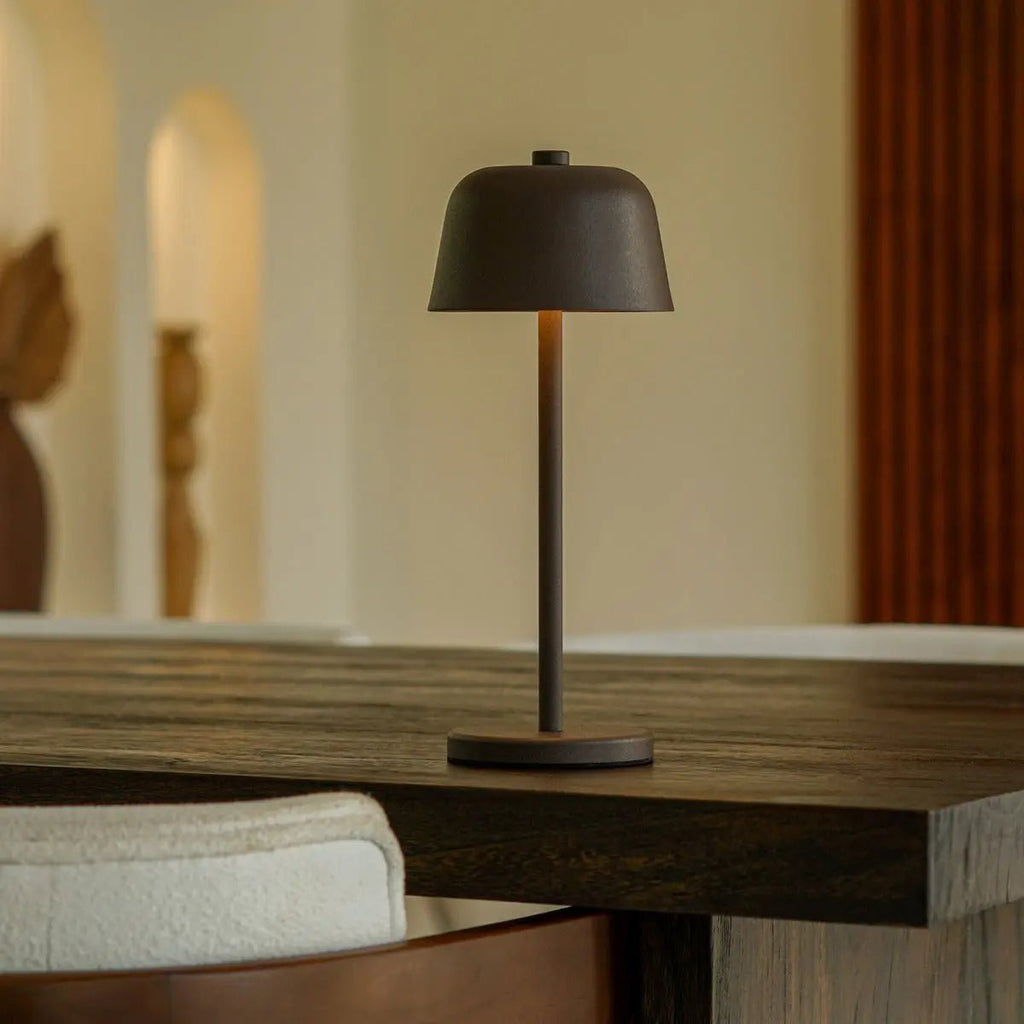 Anton cordless lamp IP54 rated outdoor terrace use