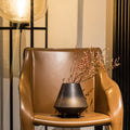 Otaru Bronze-to-Black Ceramic Sculptural Vase
