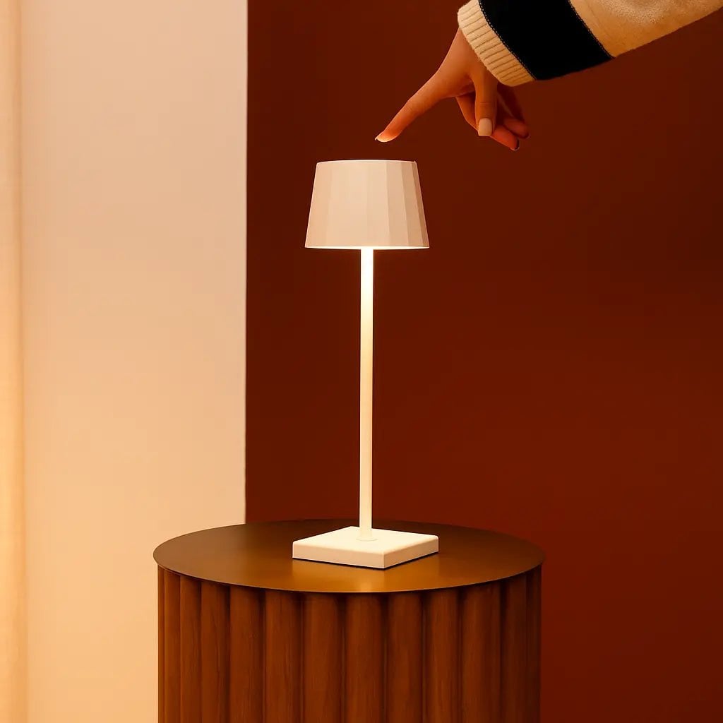 William rechargeable lamp task light bright mode