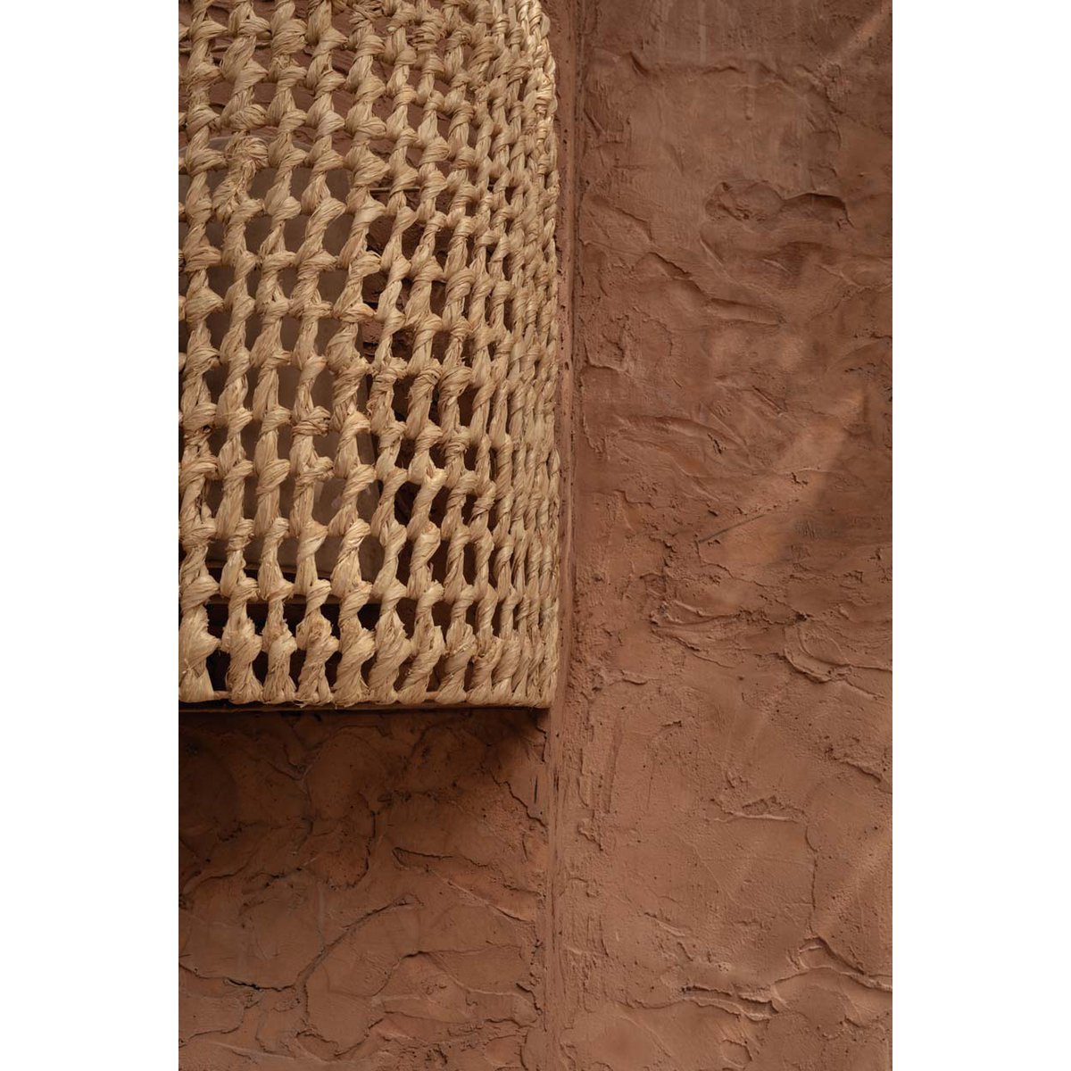 Siri Kit Natural Sisal Woven Wall Lamp