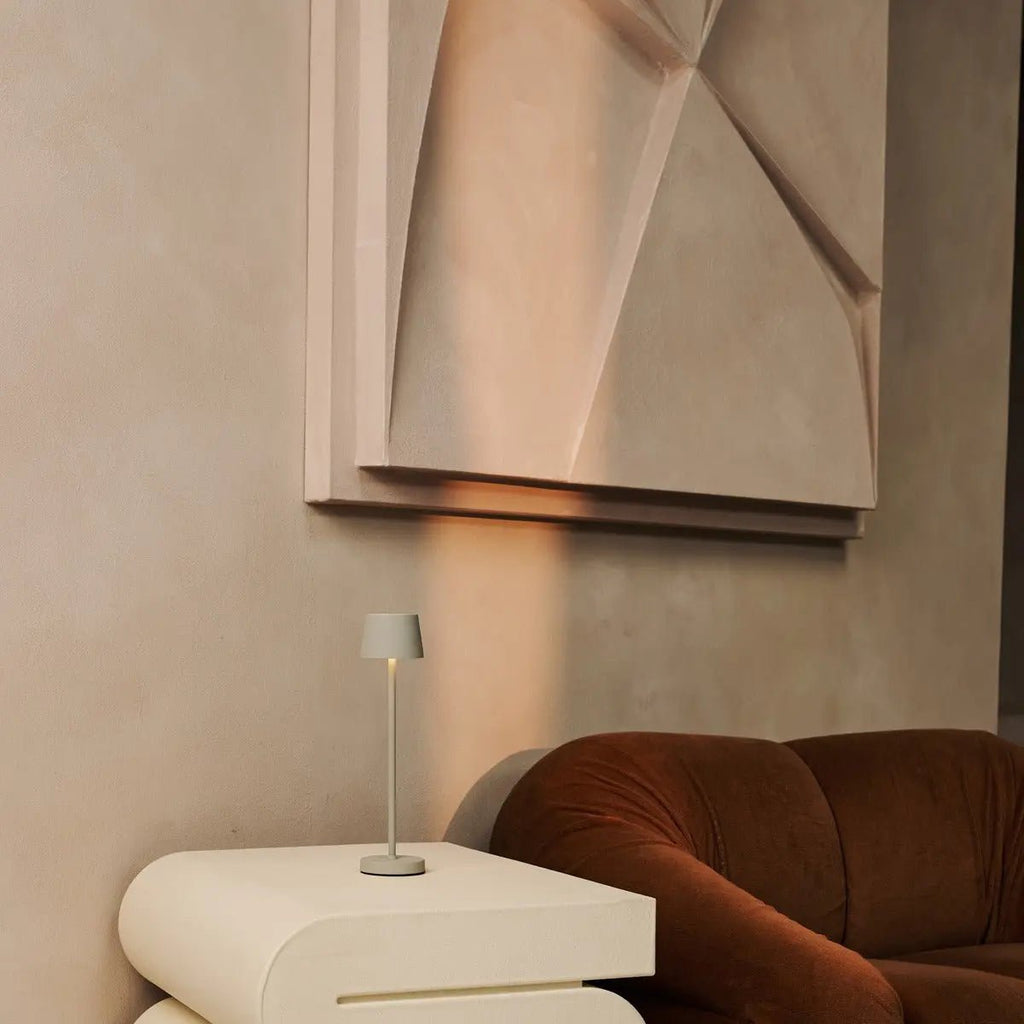 Vondel shadow grey lamp candlelight mode intimate setting