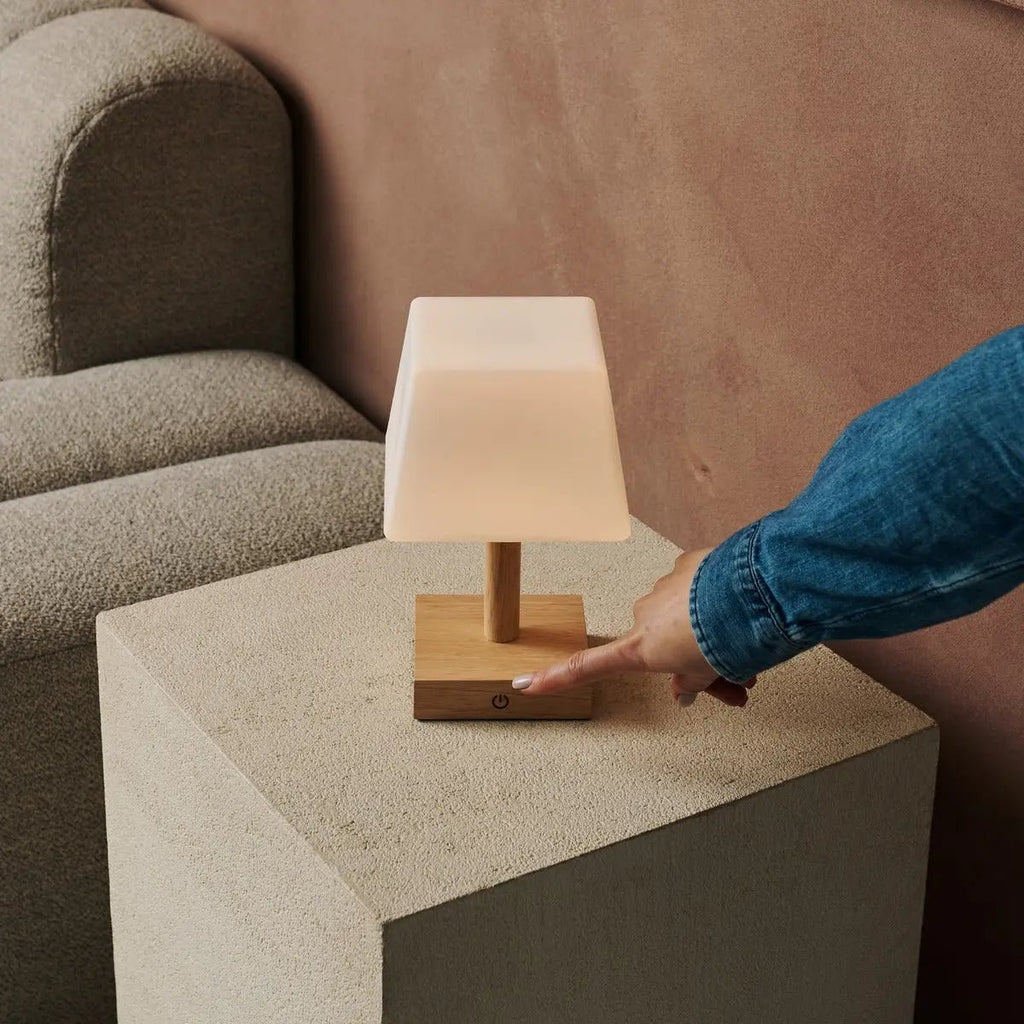 Tommy cordless lamp USB-C charging cable detail
