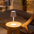 James cordless lamp IP54 rated outdoor terrace use