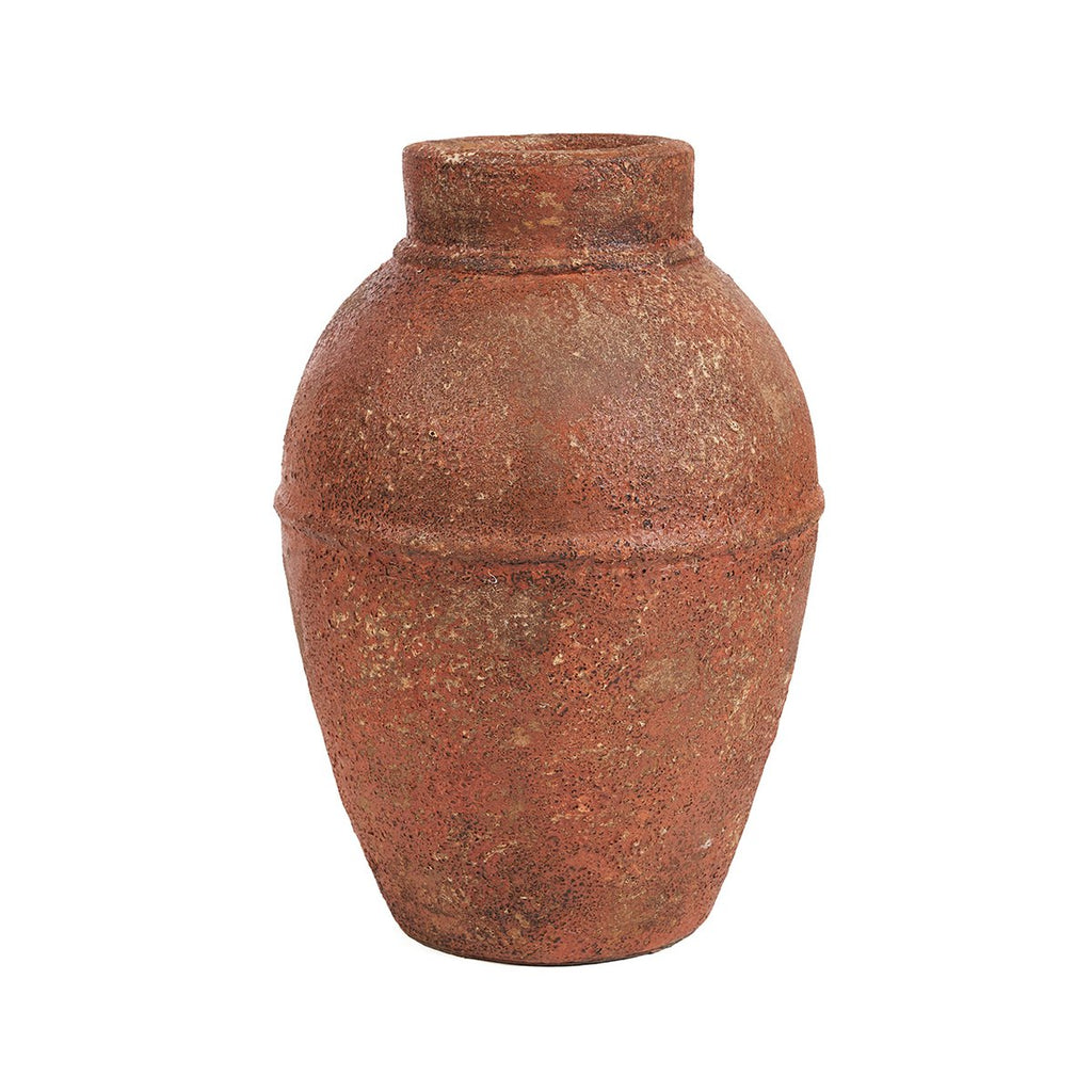 Amphora Rustica Terracotta Vase