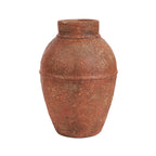 Amphora Rustica Terracotta Vase