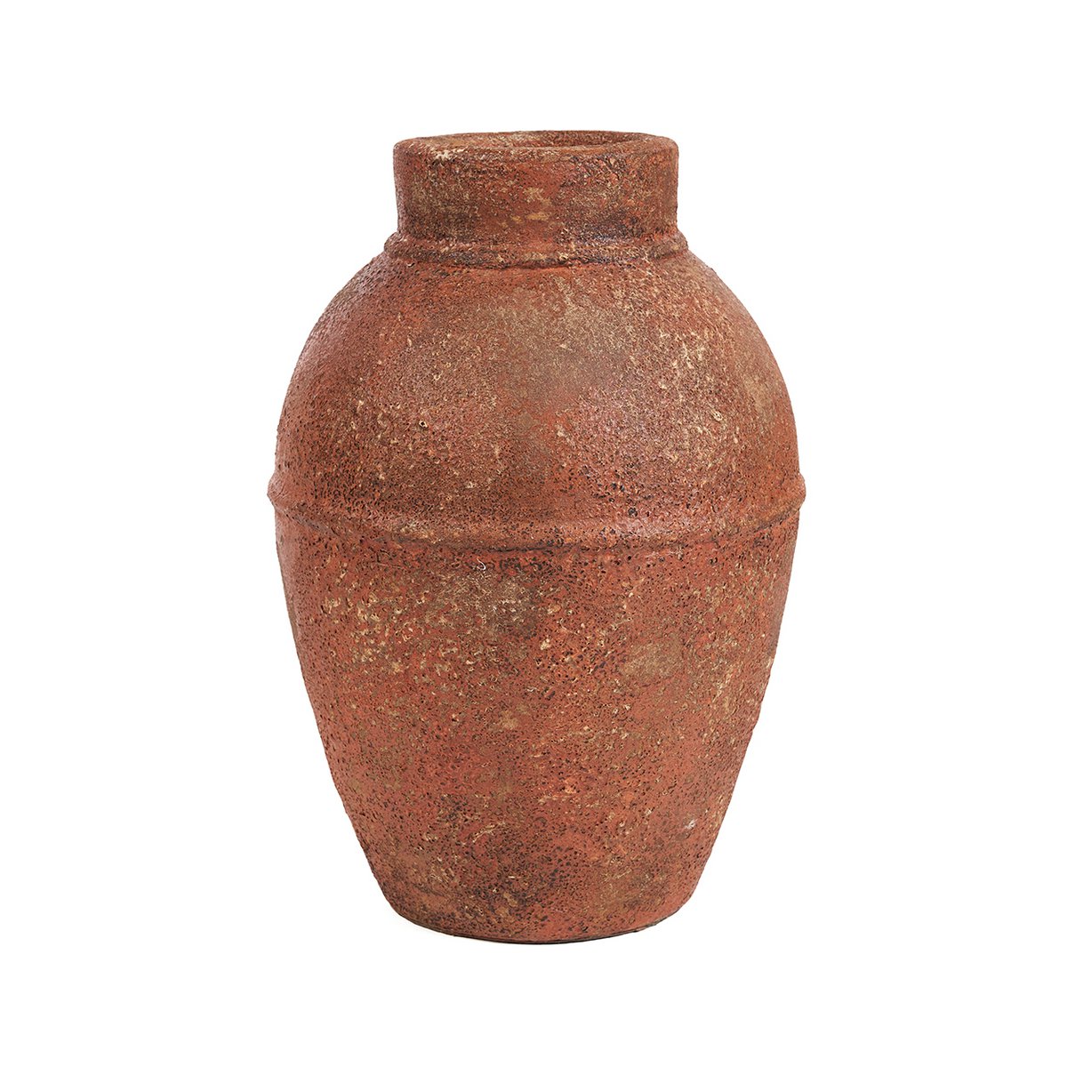 Amphora Rustica Terracotta Vase