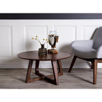 Marina natural teak waterdrop glass plant display