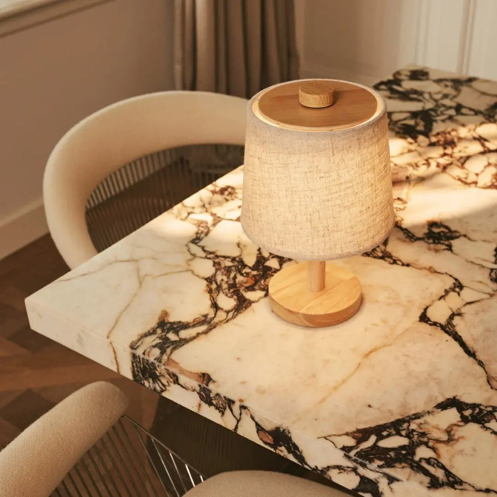 Rover wooden lamp in Scandinavian interior