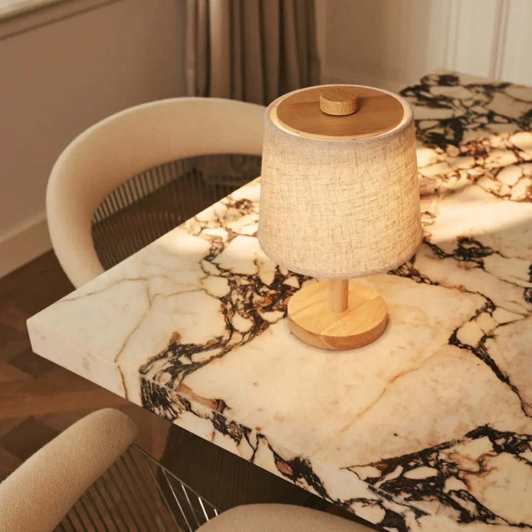 Rover wooden lamp in Scandinavian interior