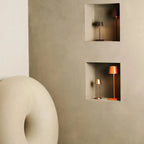 Wouter rechargeable lamp in hotel lobby setting