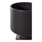 Elba Black Ceramic Plant Pot