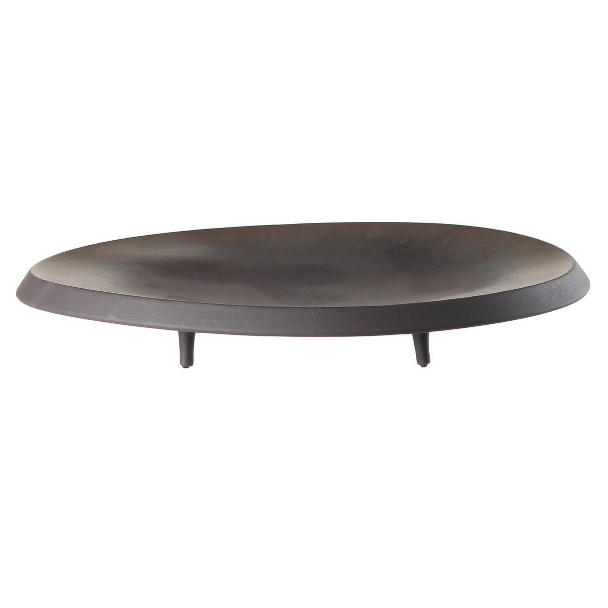 Otaru Plate Bronze-to-Black Ceramic Decorative Plate
