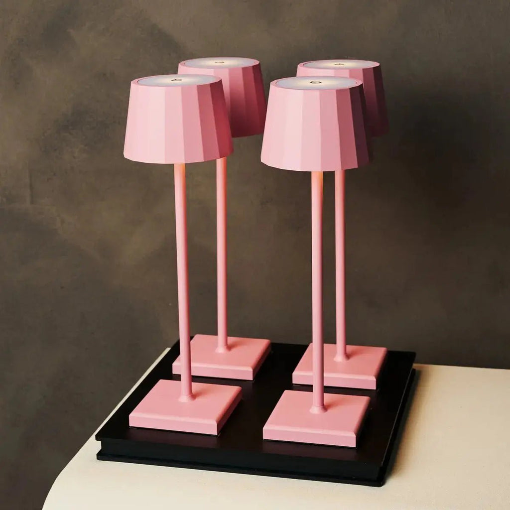 Wouter lamp ambient warm light mode on dining table